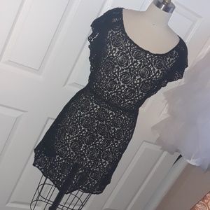 Lu Lu Lame' Mini Dress